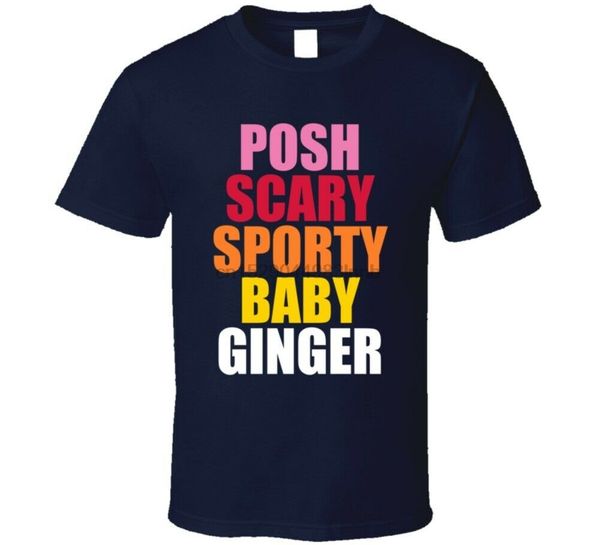 

posh scary sporty baby ginger spice girls music fan t shirt