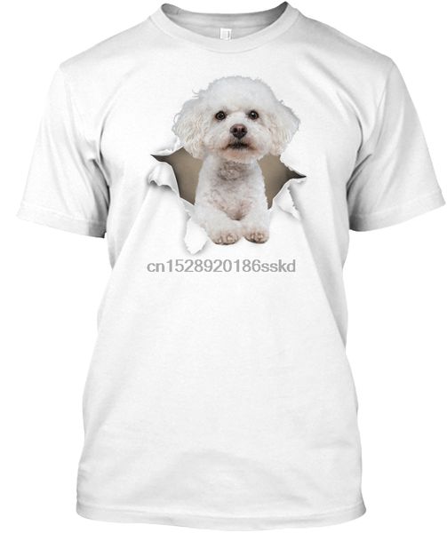 

мужчины тенниска бишон frise- dt (1) майка женщина футболки