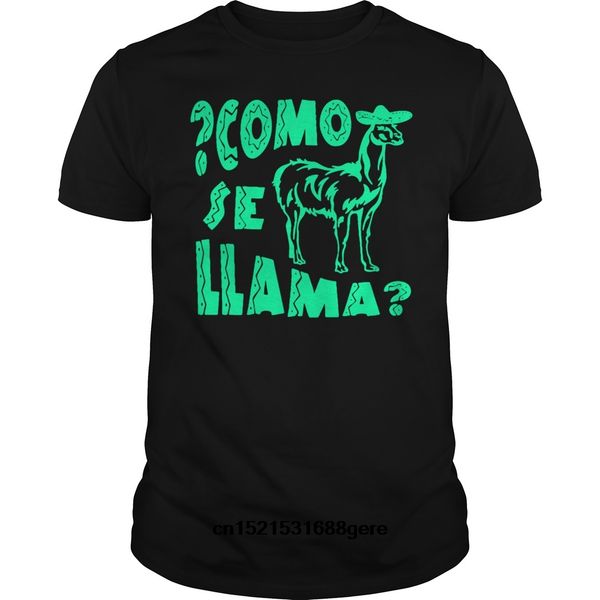 

funny t shirt como se llama t-shirt tshirt men tee