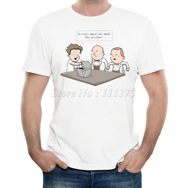 

2019 мужская нового смешные шредингера bet printed t shirt summer прохладный дизайн tops высокого качества мягкий tee