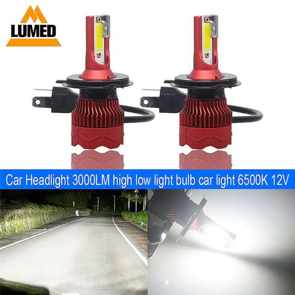 

2pcs h7 h4 9005 9006 5 автомобилей led фара 3000lm h11 led h1 h3 h8 яркий чип 6000k луч света тумана