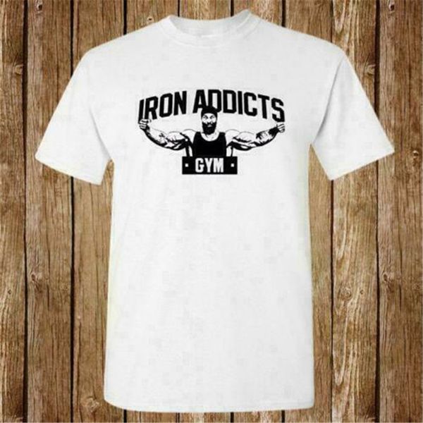 

new iron addicts gym ct fletcher mike rashid new men's t shirt size s - 3xl brand fashion tee shirt