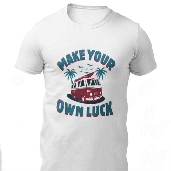 

сделайте свой собственный luck t-shirt. мужские mans мальчики top слоган футболка унисекс. великобритания. бесплатная доставка light tee shi