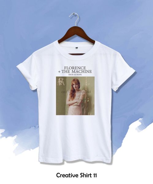 

florence and the machine high as hope tour t-shirt cotton shirt 3colors
