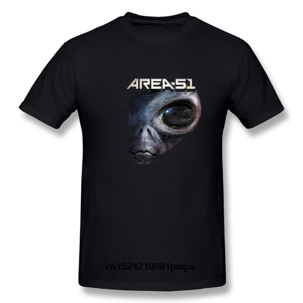 

funny men t shirt white t-shirt tshirts black tee adult's area-51-1 t-shirt - s black