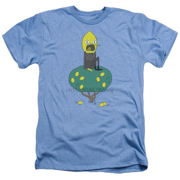 

время приключений мультфильма lemongrab взрослого heather t shirt всех размеры cartoon футболка мужчина unisex новый способ тенниска бесплат