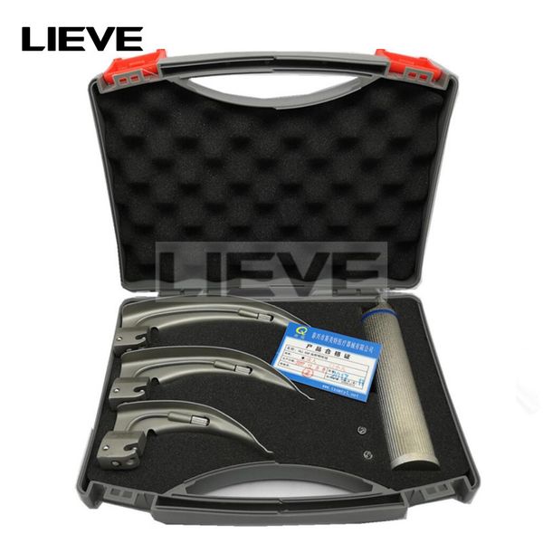 

anesthesia throat mirror intubation stainless steel laryngoscope child fiber optic laryngoscope tool parts