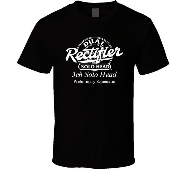 

mesa boogie dual rectifier logo shirt black white tshirt mens for youth middle-age old age tee shirt