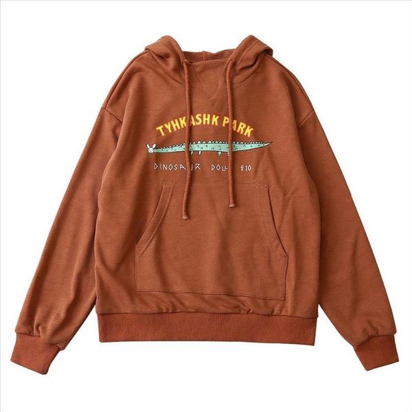 

new arrivals 2020 spring women hooded sweatshirts cotton letters printed female pullover autumn casual loose, Black