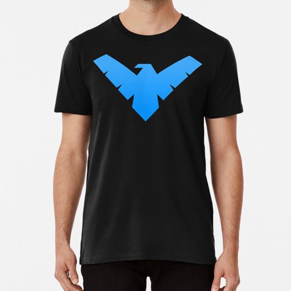 

nightwing футболка nightwing робин синий сокол птица символ градиент