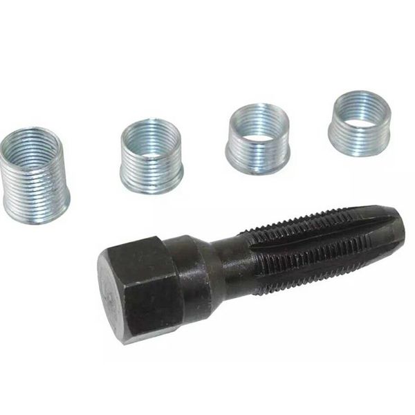

14мм ремонт резьбы kit заправить tool kit ример tap m14x1.25
