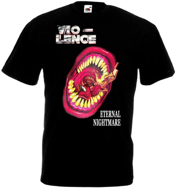 

vio-lence eternal nightmare t-shirt black all sizes s-5xl
