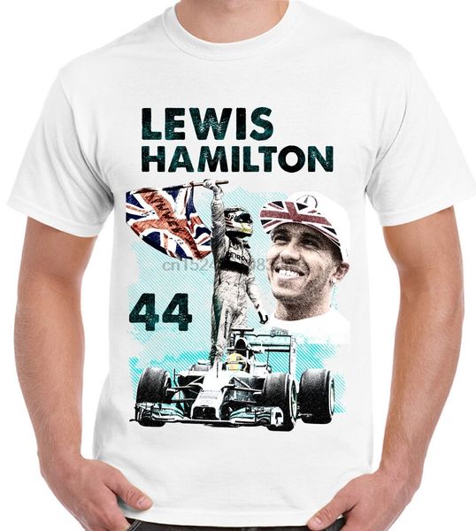 

mens lewis hamiltones tribute fan t-shirt2019 fashion brand men street wear t-shirt