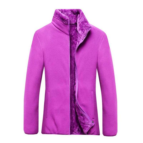 

outdoor jackets&hoodies women's hiking jacket fleece winter thermal warm windproof breathable, Blue;black