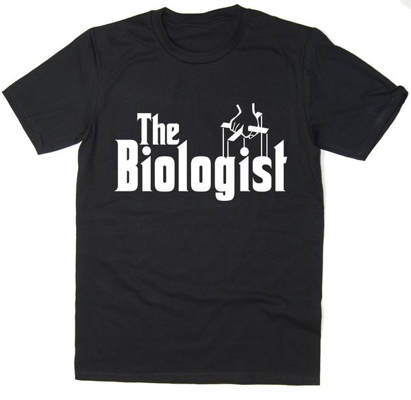 

2019 the biologist - funny science t-shirt - godfather spoof - many colours