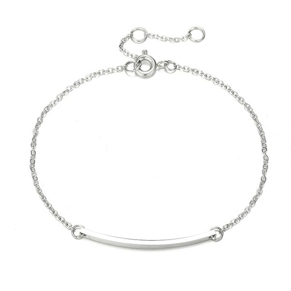 

link, chain 2021 fashion infinity bracelet for women with crystal stones number 1 bracelets bileklik, Black