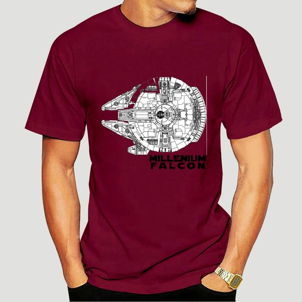 

harajuku streetwear shirt men solo hans solo retro millenium falcon action grey t shirt-0759a
