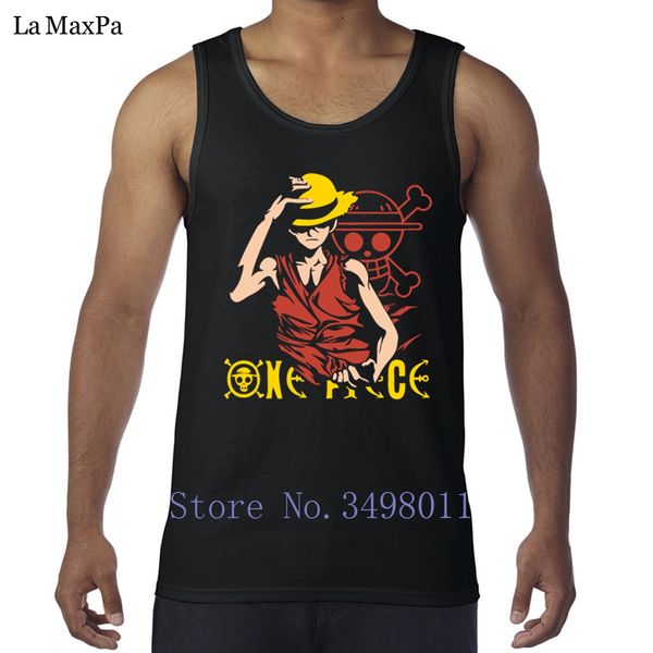 

custom formal luffy angry one piece anime tank men bodybuilding new fashion vest for men sleeveless shirts sportswear