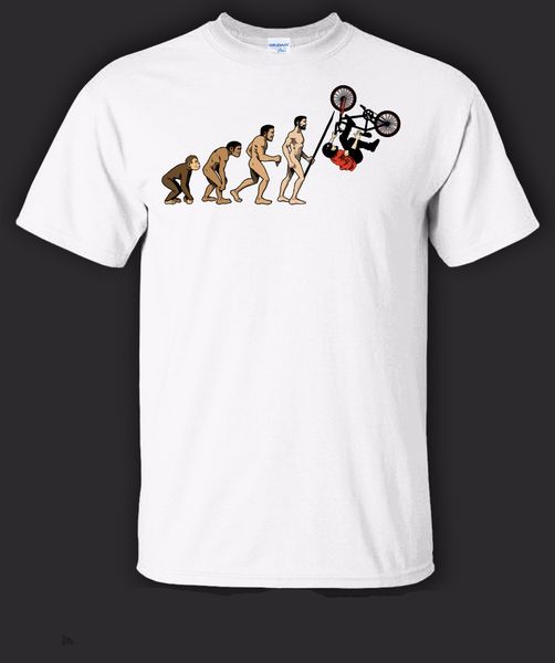 

2019 men's funny summer men clothing evolution bmx direct from stockist print t shirt summer short t-shirt