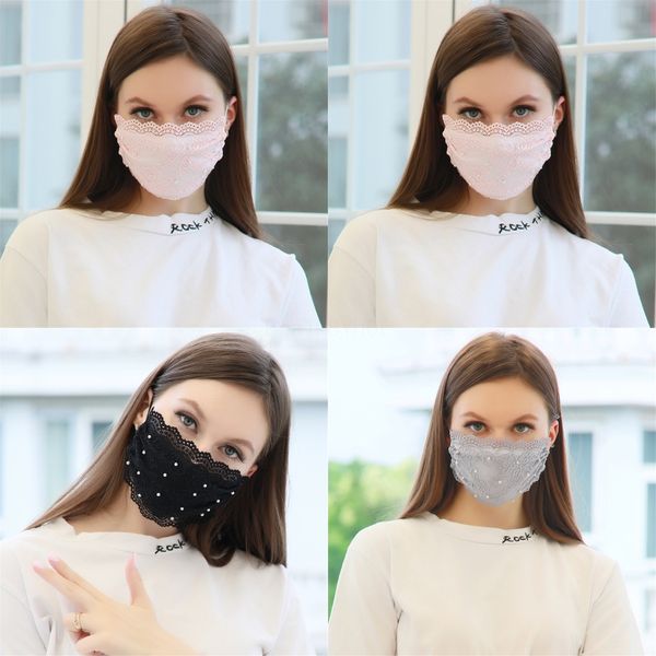 

wholesale fashion face masks washable breathable designer mask trendy printwindproof anti-dust cycling masks#532, Black