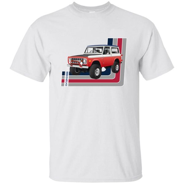 

men's bronco gen 1 suv car adventure original retro style graphic 2020 super fashion o neck casual t shirt