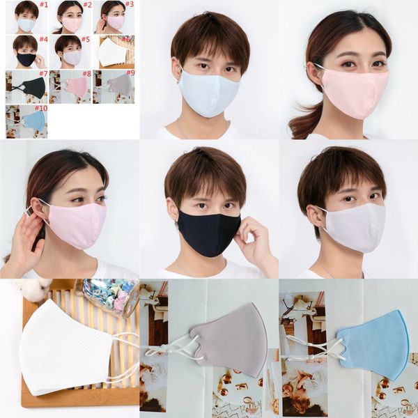 

2021adults мода ice шелковый маска для лица лето защитные вс против пыли ультрафиолетовый доказательство маски zy23