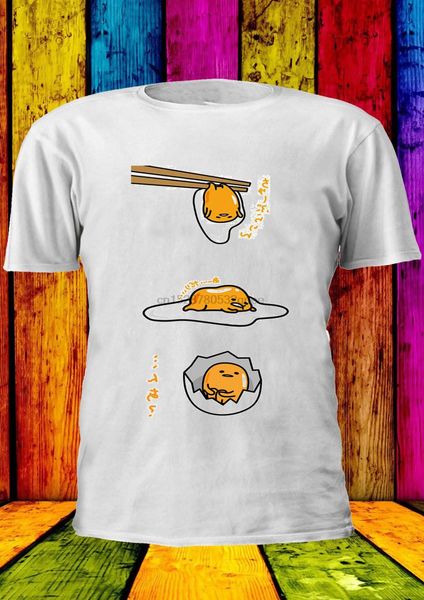 

gudetama ленивый egg kawaii funny япония футболка жилет мужчины женщины unisex 335 100% хлопок brand new футболки