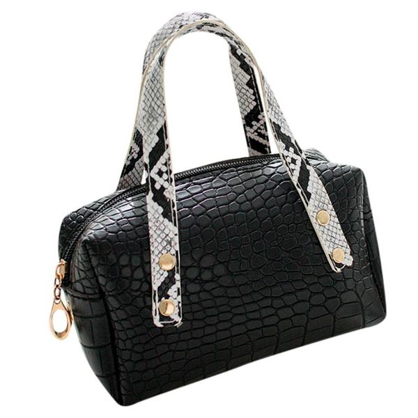 

new elegant shoulder bag women wild simple messenger bag for girls 2020 summer crocodile pattern fashion messenger handbag k617