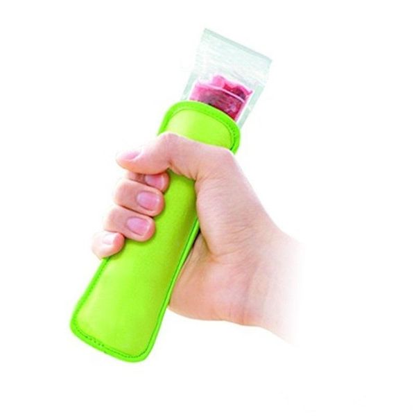 

300pcs popsicle holders pop ice sleeves er edge covering 18cmx6cm neoprene waterproof for kids summer kitchen tools