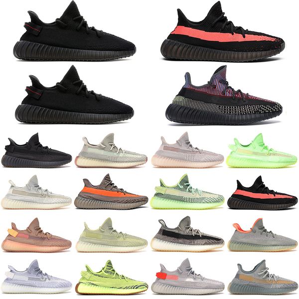 

2020 kanye west мужчины женщины кроссовок крем черный beluga шлак светоотражающие static white marsh yecheil мужские тренеров на открытом во