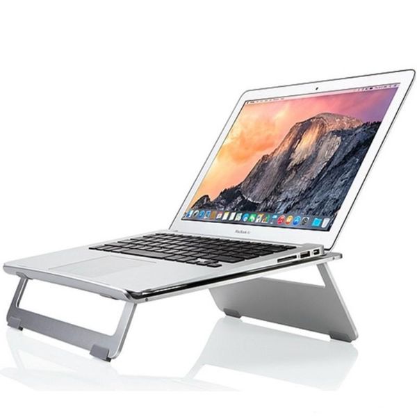 

lapcooling pads macbook radiator support portable notebook stand cooler pad aluminium alloy ing