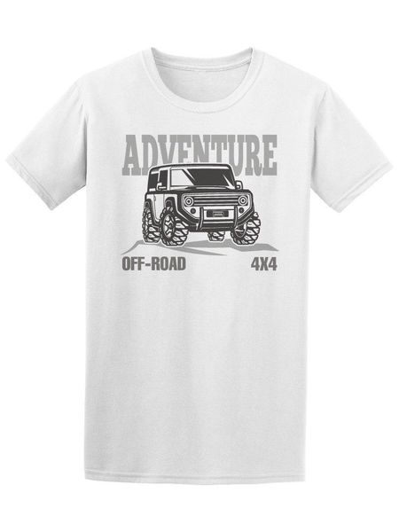 

new 2019 summer casual printing off road adventure car men's tee tee shirt