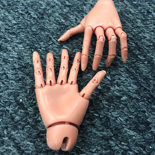 

female aod 1/3 doll jointed hands for bjd sd dolls accessories tan skin