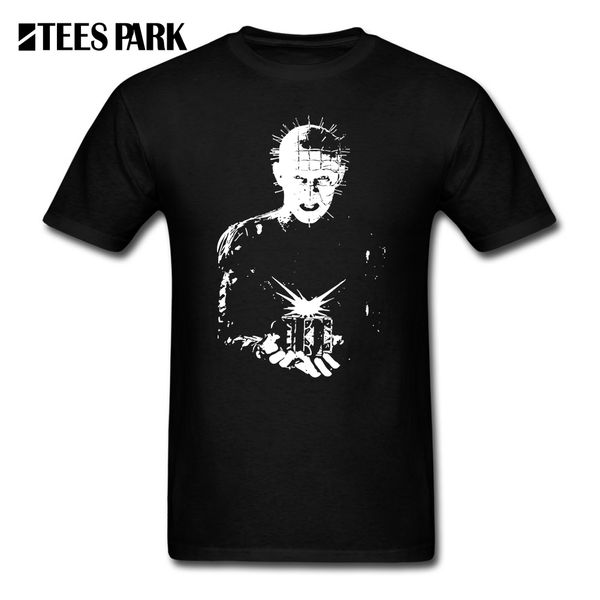 

hellraiser puzzlebox бесплатная доставка tee shirt halloween подростковый хлопка с коротким рукавом футболки новый человек o шеи мультфильм