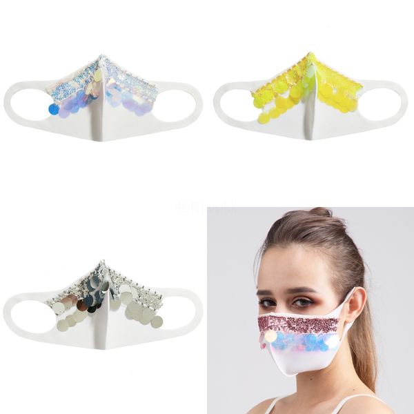 

fasion bling блестки маска wasable sield multicolor блестки сины famount маски anti-dust mout маска # 863 # 185, Black