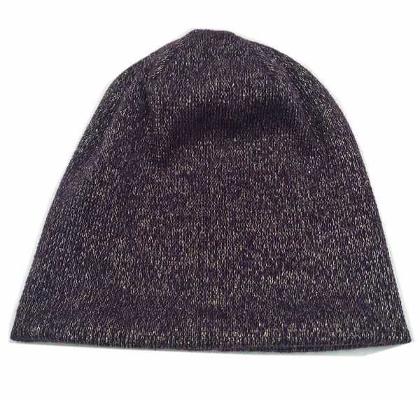 

beanie/skull caps b178260 fashion keep warm comfort kniting acrylic gold silk yarn hat,spring and winter women beanie hat accessories, Blue;gray