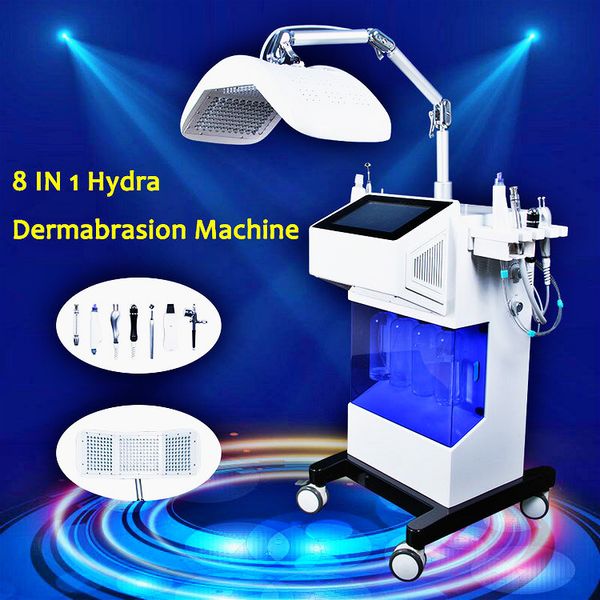 

8 in 1 diamond microdermabrasion dermabrasion peel pn skin scrubber cold hammer facial care lifting beauty machines
