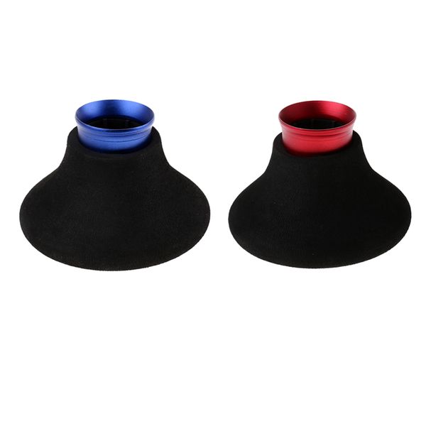 

2pcs round shock absorption fishing rod holder, install at tail of the pole