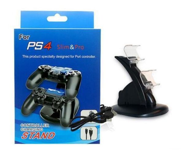 

dual fast charging dock station stand charger for sony ps4/slim/pro controller charger stand docking station ig