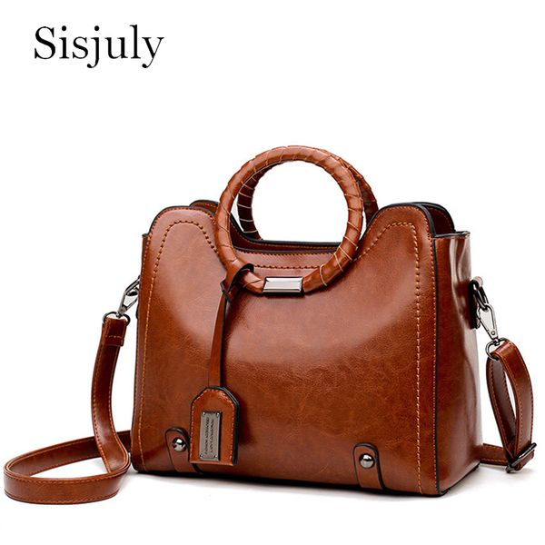 

2020 new vintage women handbag winter large capacity shoulder messenger bags luxury designer round ring tote bags for women sac