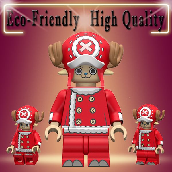 

wholesale superhero tony tony chopper nami robin luffy building blocks christmas model gifts toys for children xp119