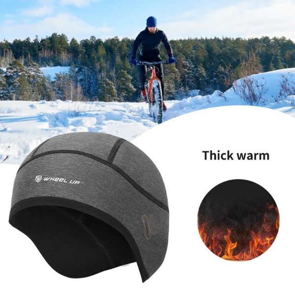 

winter warm hat windproof cap ear protection men women warm hat for riding skiing travel helmet lining men's cap, Black