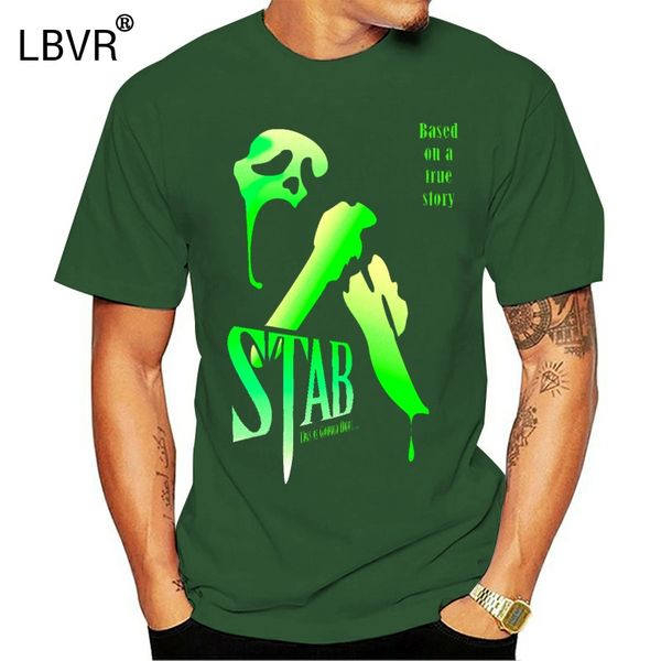 

stab from the scream movie classic black t shirt gift for menwomen. tee shirt