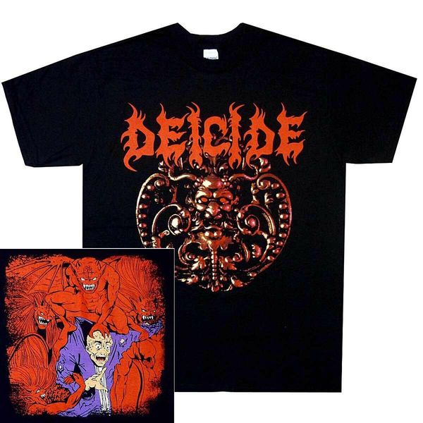 

deicide blaspherion medallion shirt s m l xl official death metal t-shirt hipster tees summer mens t shirt