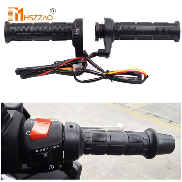 

motorcycle electric heating handle modified three-speed switch heating handle cover cover