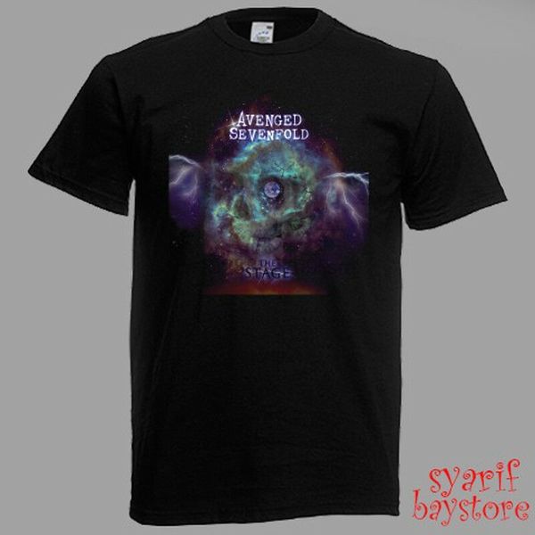 

avenged sevenfold этап альбом mens черная футболка размер s m l xl 2xl 3xl