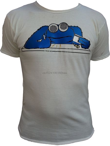 

cookie monster t shirt with genuine rhinestone crystals