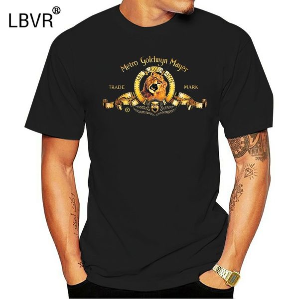 

printing metro goldwyn mayer mgm mens cool o neck t-shirt tee short sleeve