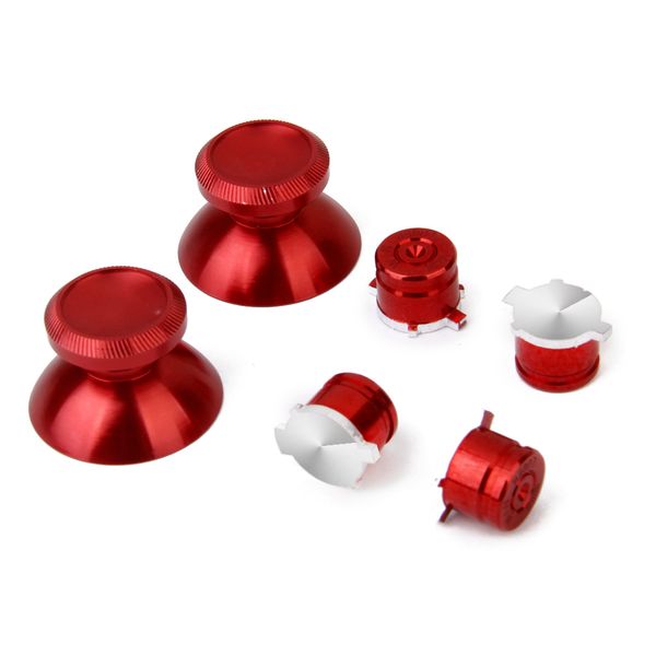 

металлические кнопки + джойстики thumbsticks для ps4 контроллера