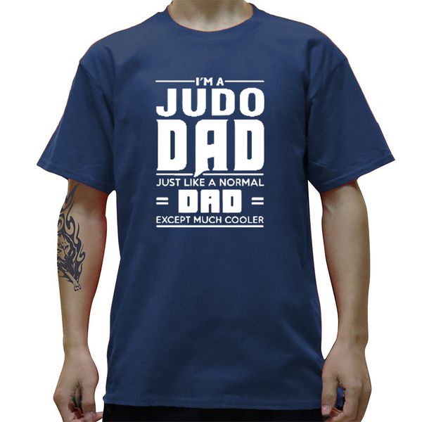 

new fashion casual men t-shirt judo dad t-shirt martials fathers day birthday present